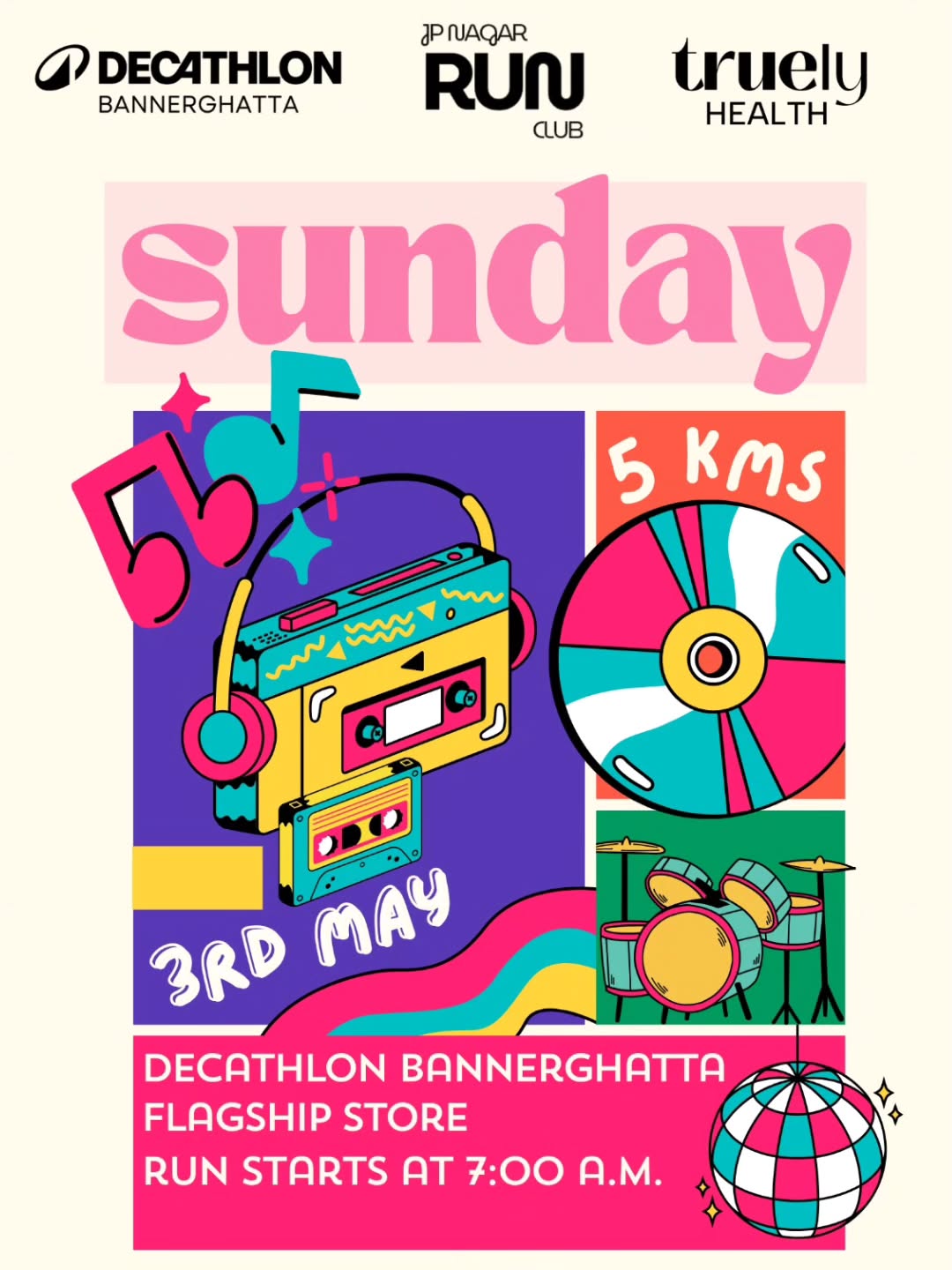 JPRC x Truly Health x Decathlon Bannerghatta